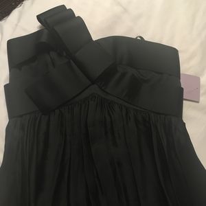 Robe Noire Longue Cocktail JS BOUTIQUE Parisian Group - Perles Bugle - Taille 6 - Neuve Avec étiquette (NWT)